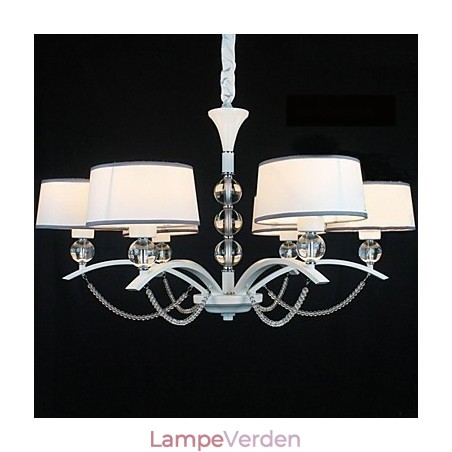 Moderne moderne krystal lysekrone i kromstof Moderne moderne krystal lysekrone i kromstof