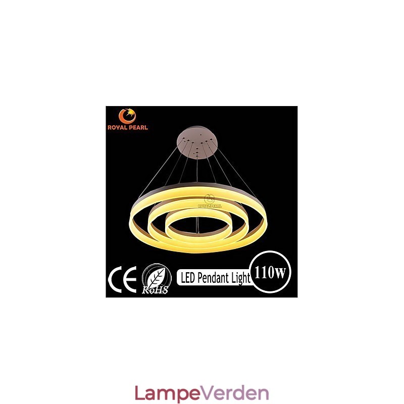 Hot Sale Hvid Farve Akryl Moderne hængelys 130W