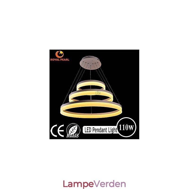 Hot Sale Hvid Farve Akryl Moderne hængelys 130W