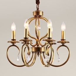 Lysekrone Pendel Mini Style Traditionel Klassisk Metal