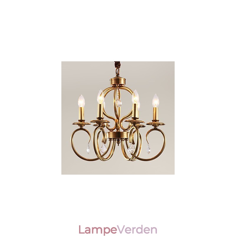 Lysekrone Pendel Mini Style Traditionel Klassisk Metal