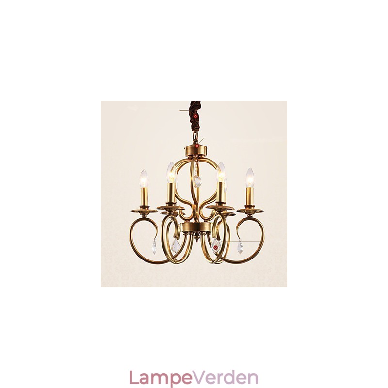 Lysekrone Pendel Mini Style Traditionel Klassisk Metal