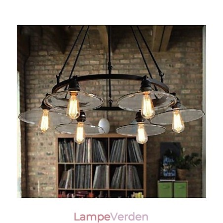 Traditionel klassisk vintage retro lanterne land mini stil maleri metal pendel lys spisestue Traditionel klassisk vintage retro lanterne land mini stil maleri metal pendel lys spisestue