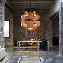 Landmaleri Metal Lysekrone Pendant LightBedroom