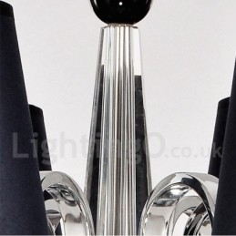 Moderne Moderne Traditionel Klassisk Rustik Lodge Vintage Country Island Chrome Metal lysekrone