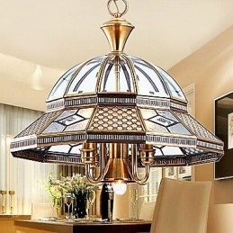 Pendellygter Krystal Mini Style Traditionel Klassisk Metal