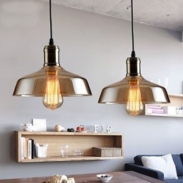 Retro Lighting Glas Pendel