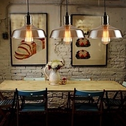 Retro Lighting Glas Pendel