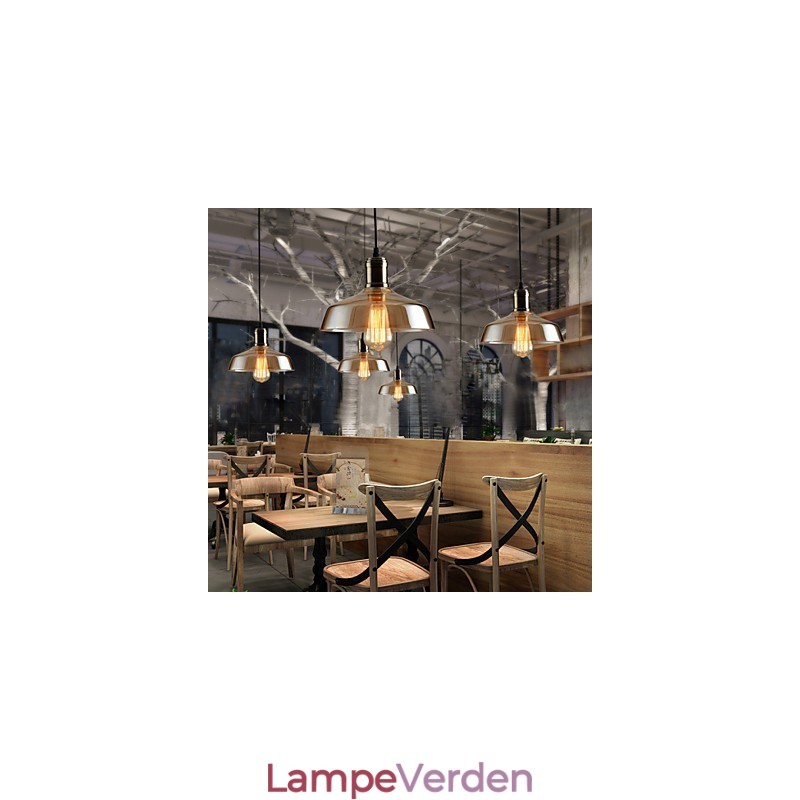 Retro Lighting Glas Pendel