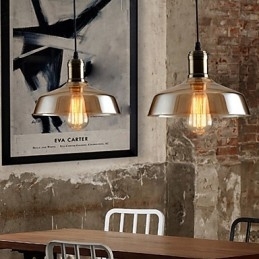 Retro Lighting Glas Pendel