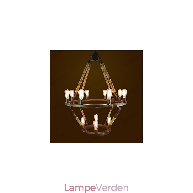 American Industrial Windge Hemp 12 European Retro Lamp