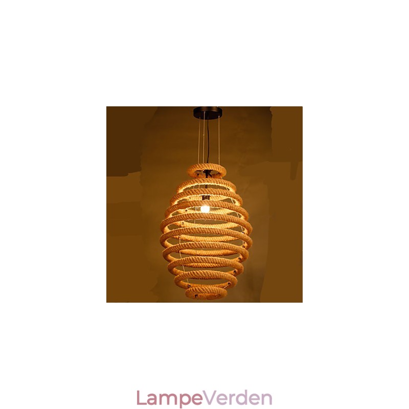 American Country Hamp Honeycomb Lysekrone