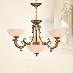 Jane Marble belysning Art Copper Lamp