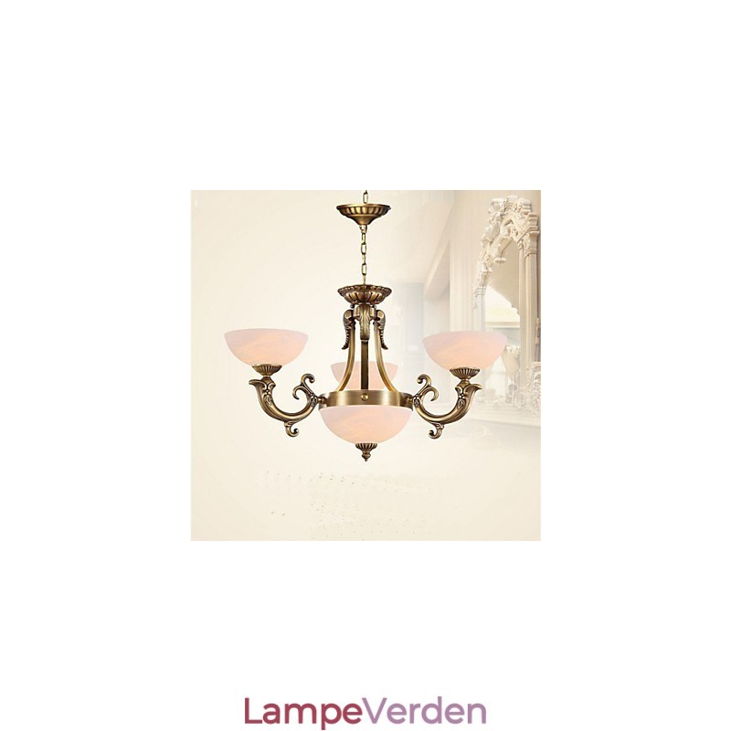 Jane Marble belysning Art Copper Lamp