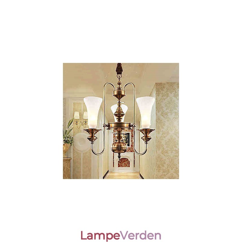 Pendellygter Krystal Mini Style Traditionel Klassisk Metal