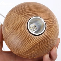 Pendellamper Mini Style Lantern Træ Bambus