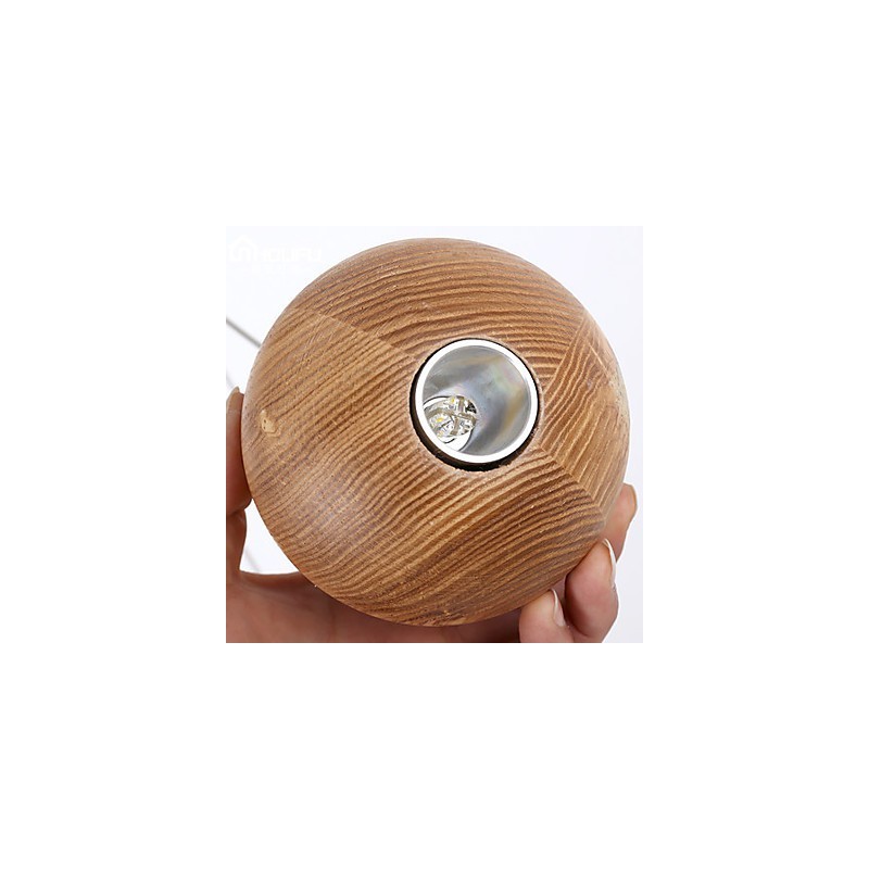 Pendellamper Mini Style Lantern Træ Bambus