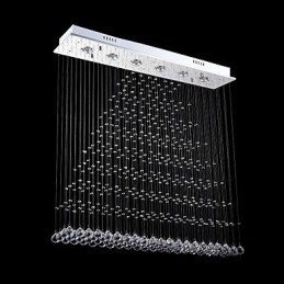 Moderne moderne traditionel klassisk rustik Lodge Vintage Country Island Crystal galvaniseret metal pendel