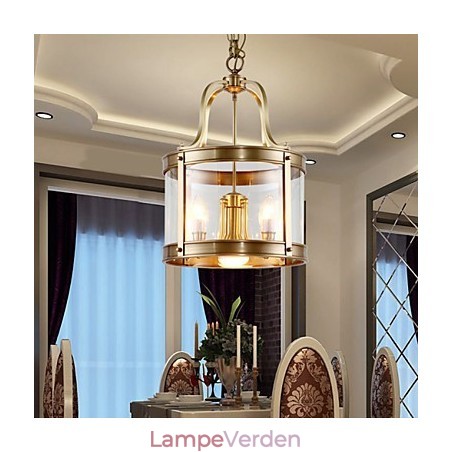 Pendellygter Krystal Mini Style Traditionel Klassisk Metal Pendellygter Krystal Mini Style Traditionel Klassisk Metal