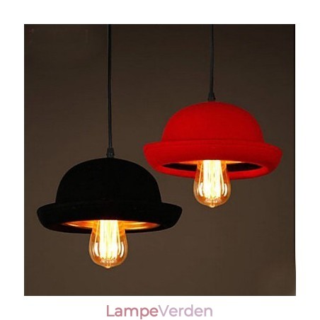 Hat Pendant Cafe Design Sort Lysekrone Hat Pendant Cafe Design Sort Lysekrone