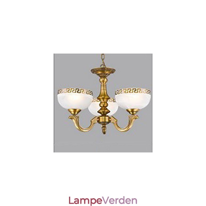 Fuld kobber lampe Marmor spisestue Original moderne kobber lysekrone