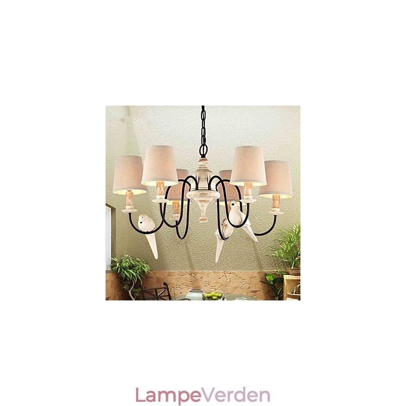 Lysekrone Pendel Light Vintage Resin