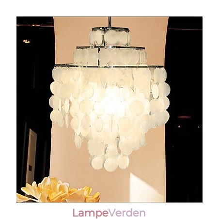 LAMPE Minimalistisk Shell Chandelier Den Chandelier LAMPE Minimalistisk Shell Chandelier Den Chandelier