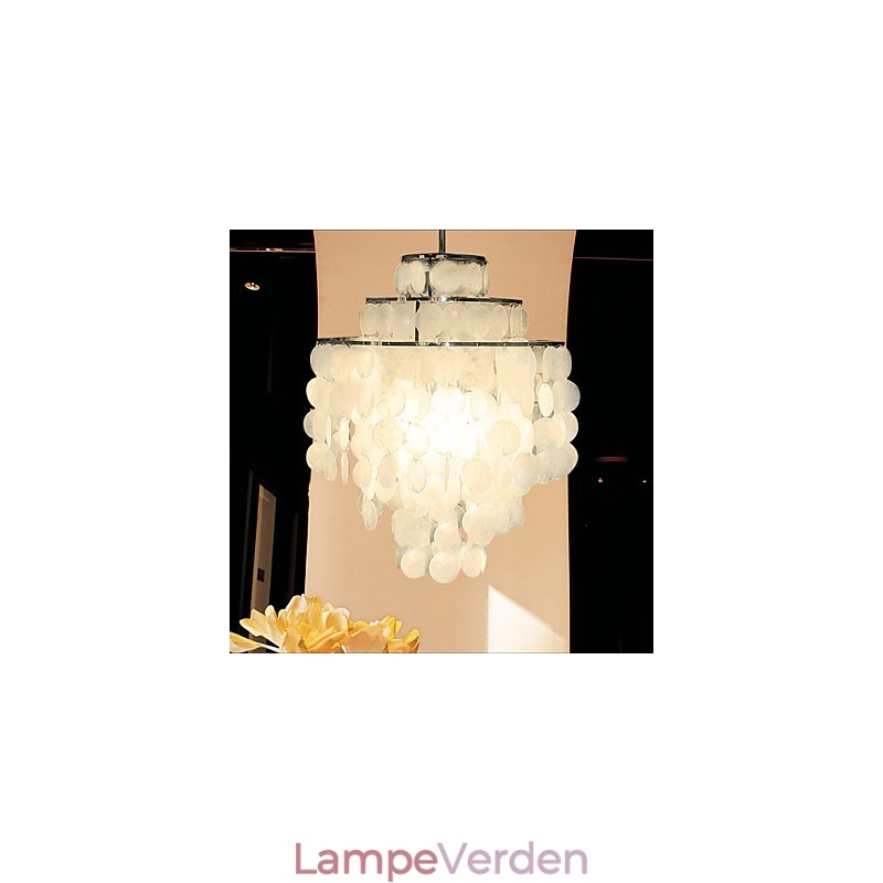 LAMPE Minimalistisk Shell Chandelier Den Chandelier