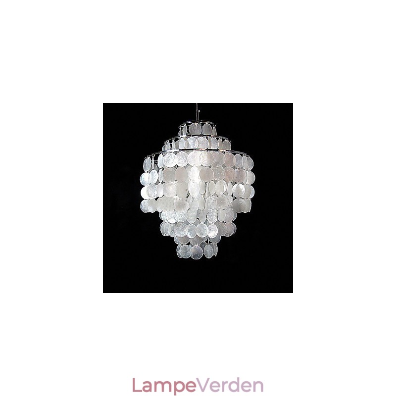 LAMPE Minimalistisk Shell Chandelier Den Chandelier