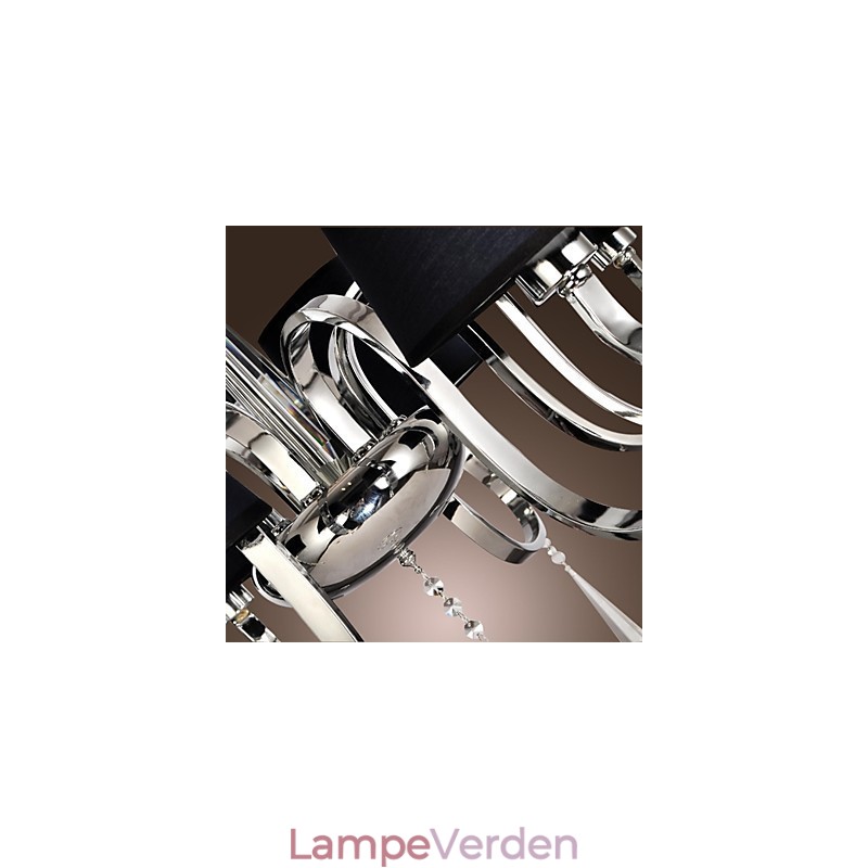Moderne Moderne Traditionel Klassisk Rustik Lodge Vintage Country Island Chrome Metal lysekrone
