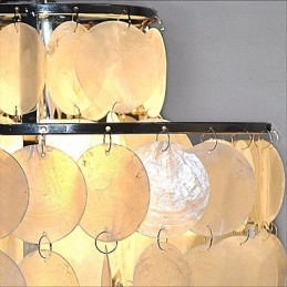 LAMPE Minimalistisk Shell Chandelier Den Chandelier