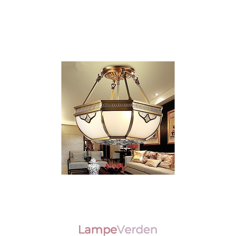 Pendellygter Krystal Mini Style Traditionel Klassisk Metal