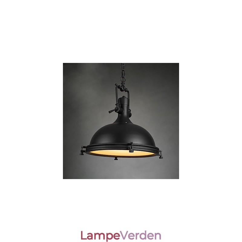 Industriel enkelt vedhæng Lampe Dekorer Loft Style Vintage Metal Drop Light