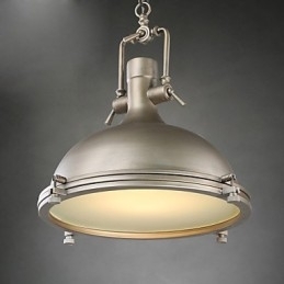 Industriel enkelt vedhæng Lampe Dekorer Loft Style Vintage Metal Drop Light