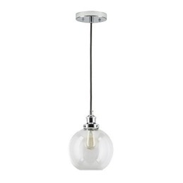 Traditionel klassisk vintage retro Country Globe pendellampe