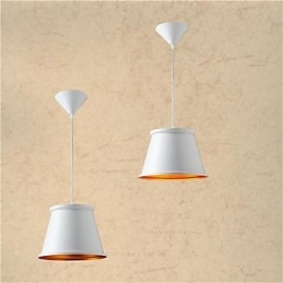 Klassisk rustik Lodge Vintage Mini Style Painting Metal Pendel Light