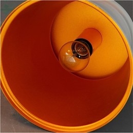 Klassisk rustik Lodge Vintage Mini Style Painting Metal Pendel Light