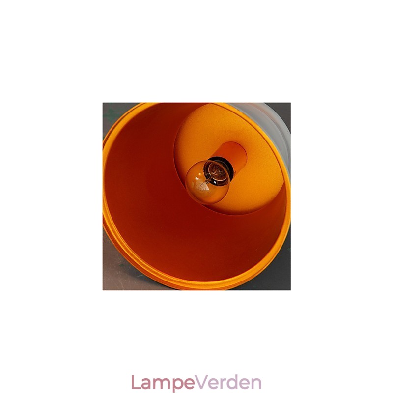 Klassisk rustik Lodge Vintage Mini Style Painting Metal Pendel Light