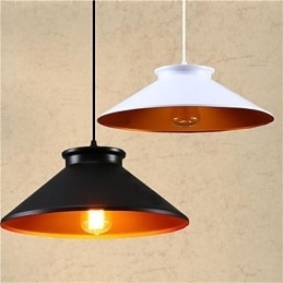 Traditionel vintage retro mini stil maleri metal pendel lys
