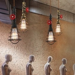 E26 Vintage Pendel Waterpipe Design Lights