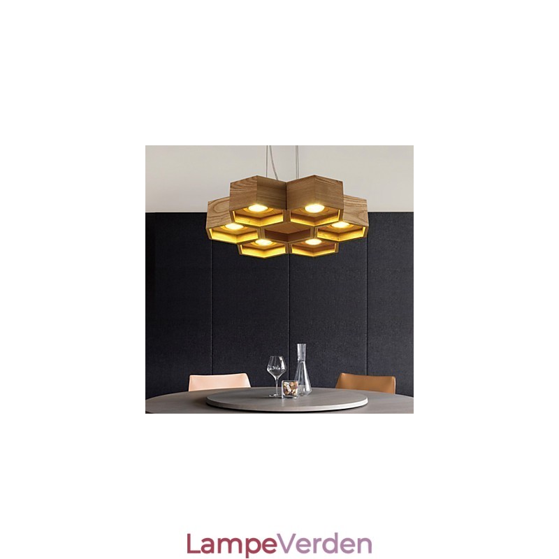 Pendellamper Country Wood Bambus