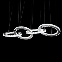Pendellamper Krystal Lys Moderne Moderne Metal