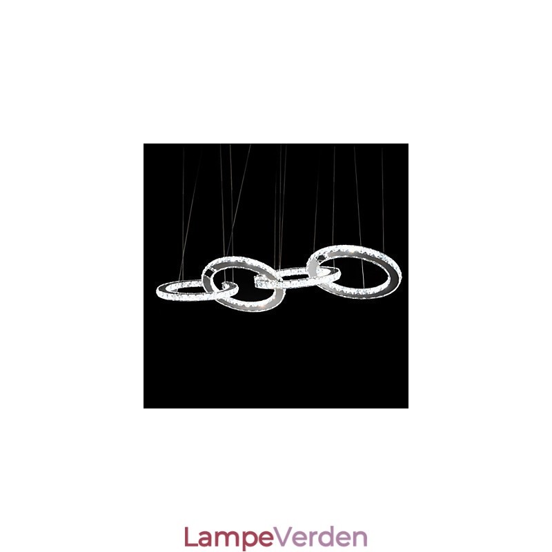 Pendellamper Krystal Lys Moderne Moderne Metal
