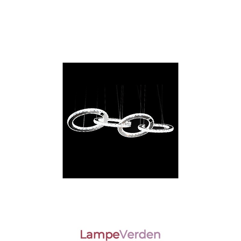 Pendellamper Krystal Lys Moderne Moderne Metal
