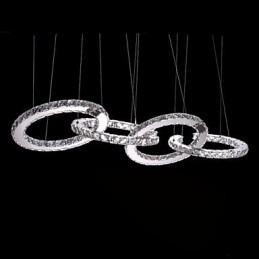 Pendellamper Krystal Lys Moderne Moderne Metal