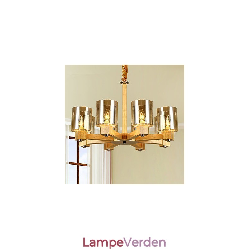 Pendellamper Country Wood Bambus