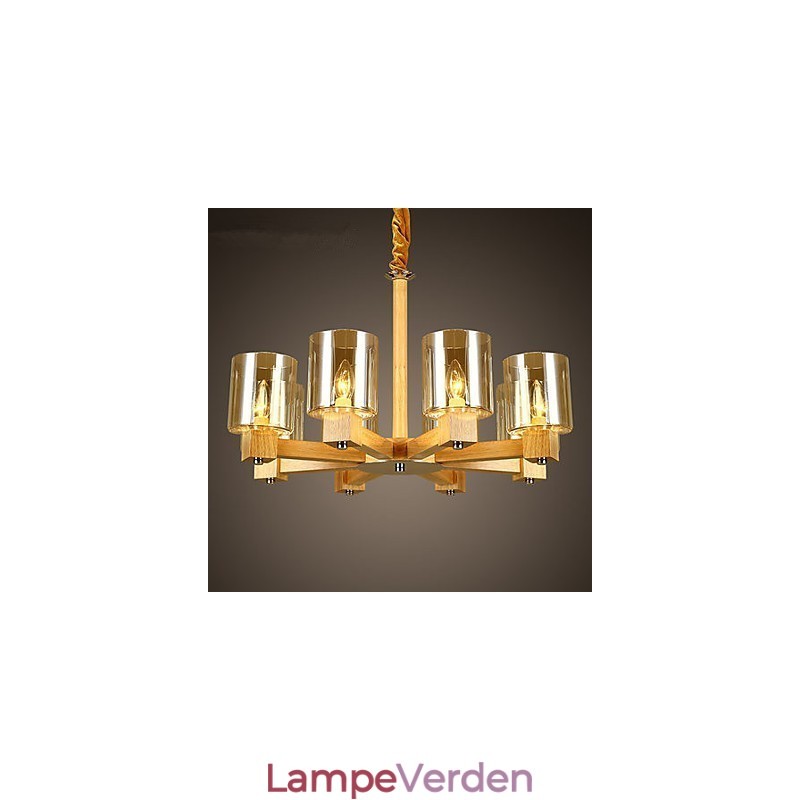 Pendellamper Country Wood Bambus