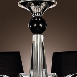 Moderne Moderne Traditionel Klassisk Rustik Lodge Vintage Country Island Chrome Metal lysekrone