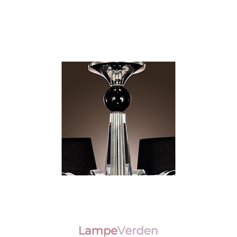 Moderne Moderne Traditionel Klassisk Rustik Lodge Vintage Country Island Chrome Metal lysekrone
