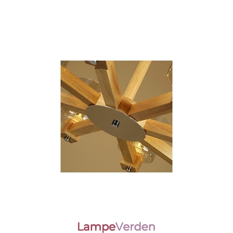 Pendellamper Country Wood Bambus